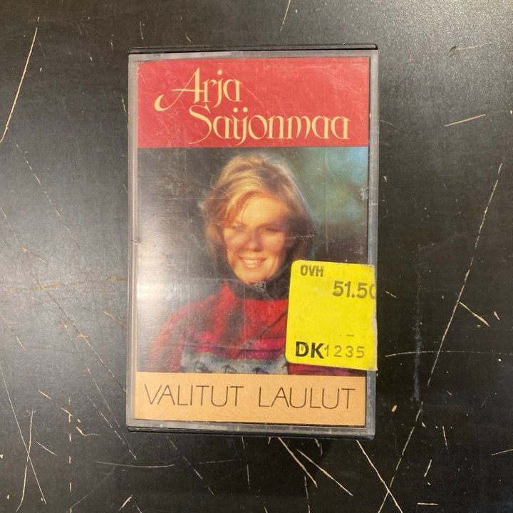 Arja Saijonmaa - Valitut laulut C-kasetti (VG+/M-) -iskelmä-